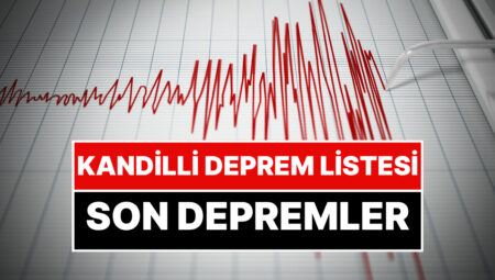 Yakınımdaki Zelzele: 10 Ağustos Son Depremler! Kandilli Zelzele Listesi