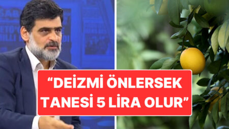 Yeni Akit Müellifi Ali Karahasanoğlu’nun Tezi: “Deizmi Önlersek Limonun Tanesi 5 Lira Olur”