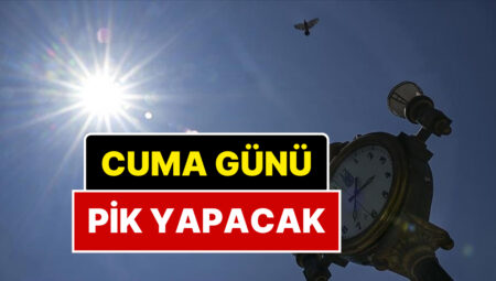 Yeni Sıcak Hava Dalgası Geliyor: Cuma Günü Tepe Yapacak!