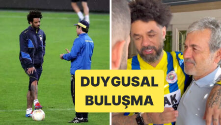 Yıllar Sonra Gerçekleşen Aykut Kocaman – Baroni Buluşmasına Baroni’nin Gözyaşları Damga Vurdu